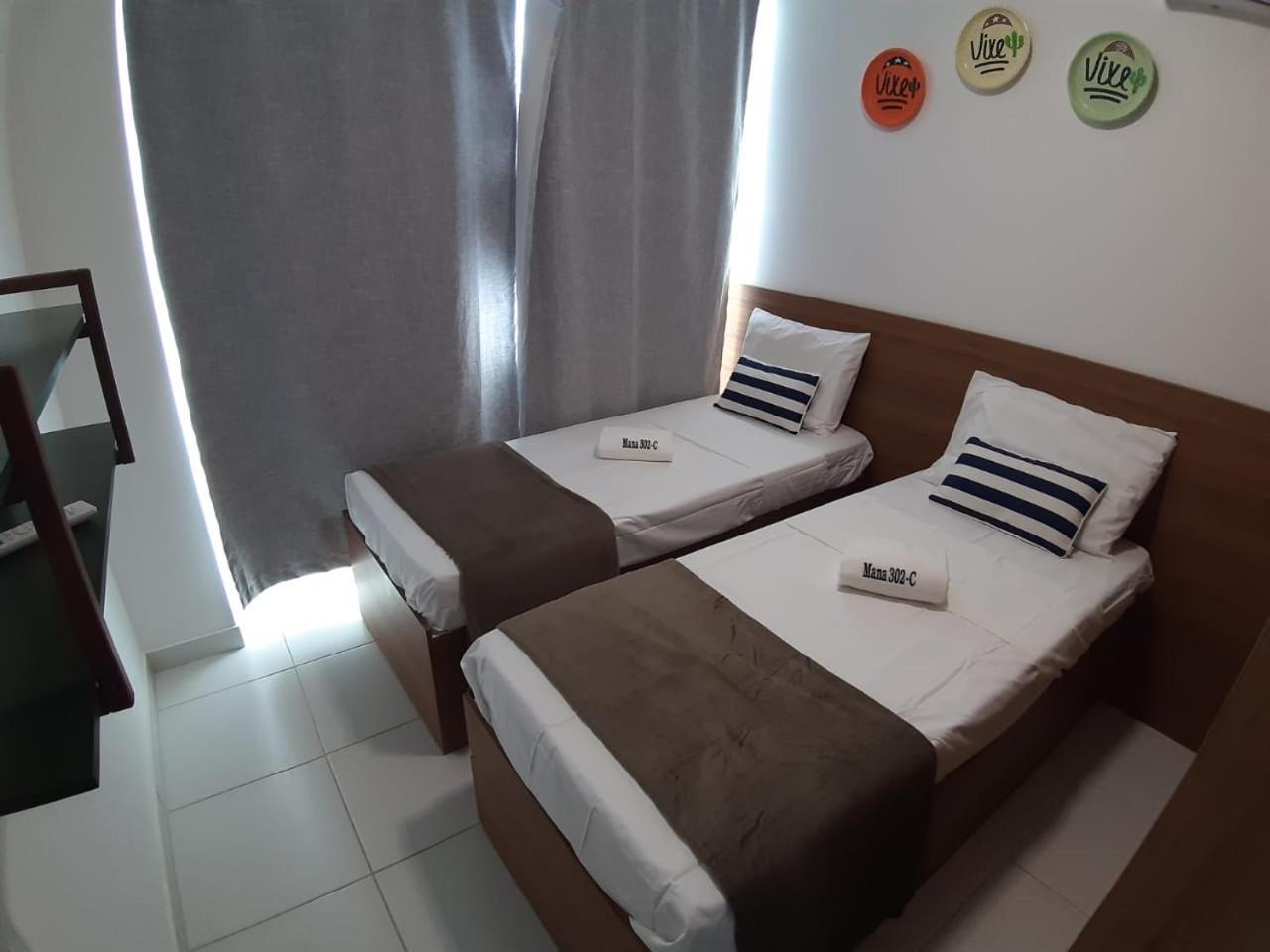 Mana Experience - Flat Com 2 Quartos Sendo Uma 2 Vagas De Garagem -muro Alto A 300 Metros Da -com Vista A Piscina E Mar Apartment *
