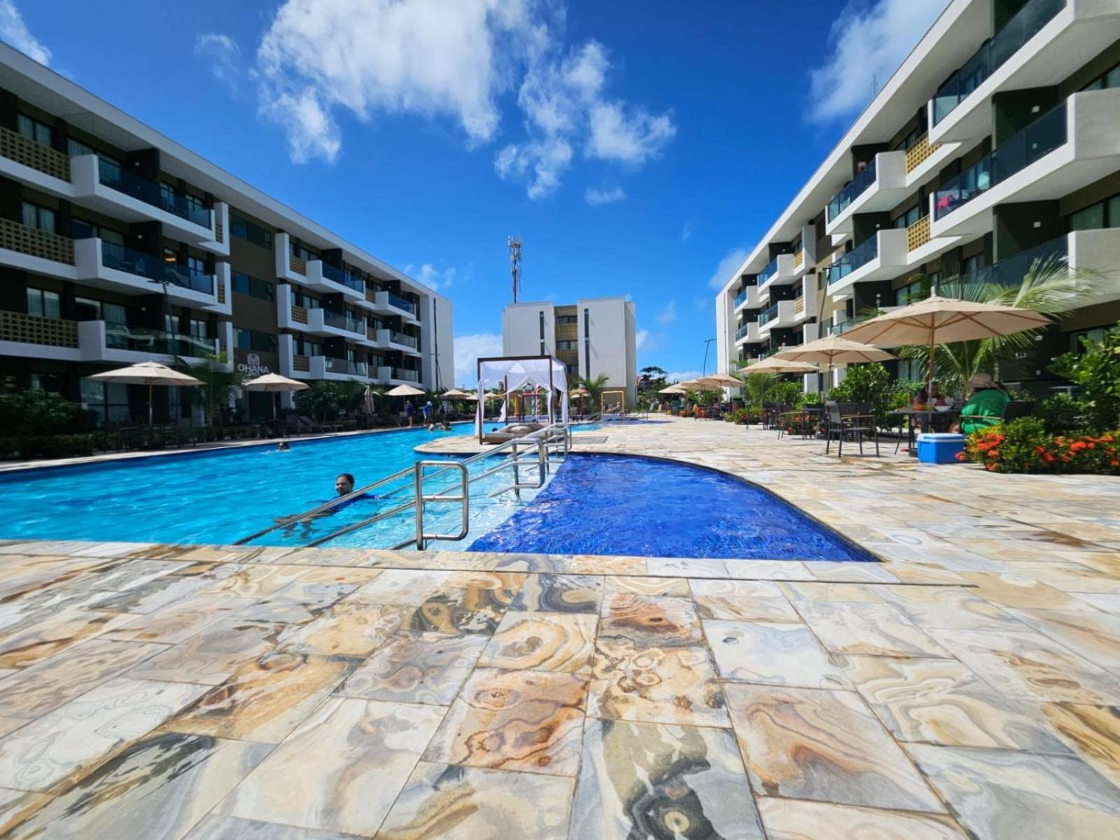 Mana Experience - Flat Com 2 Quartos Sendo Uma 2 Vagas De Garagem -muro Alto A 300 Metros Da -com Vista A Piscina E Mar Apartamento